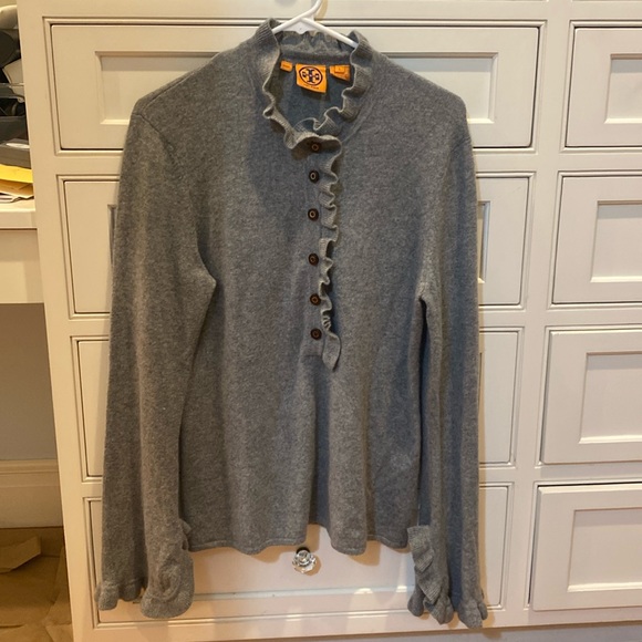 REDUCED! Tory Burch Cashmere Sweater - Picture 1 of 6